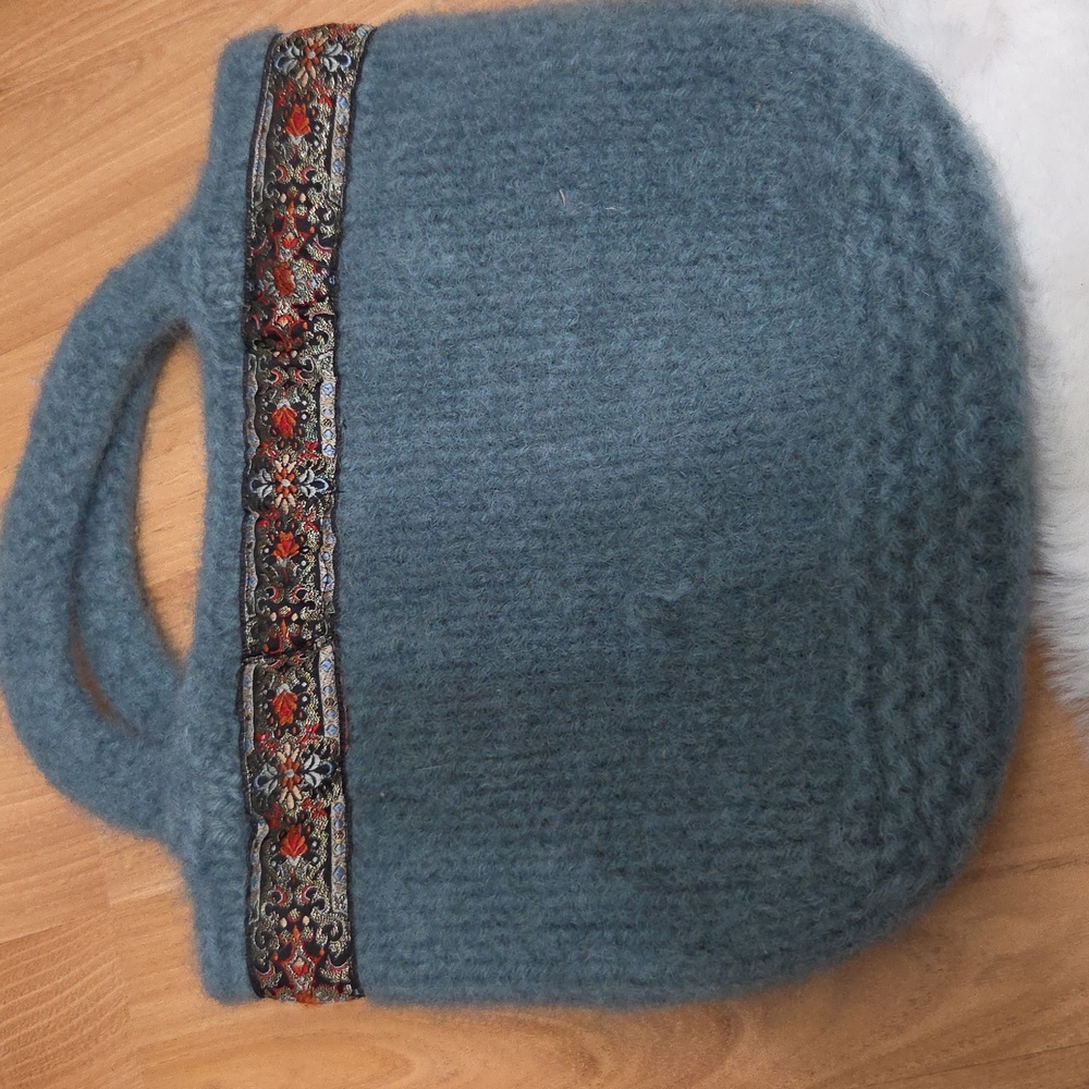 Hand Knitted Purse